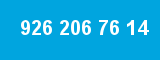 926 206 76 14 926 206 76 14